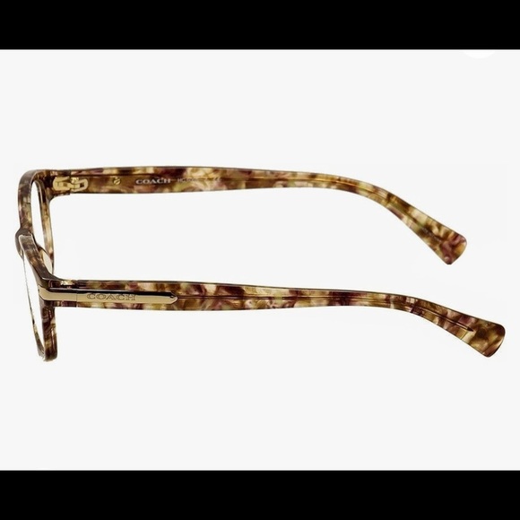 Coach HC 6065 Frame. Light Brown Confetti Tortoise - Picture 4 of 15